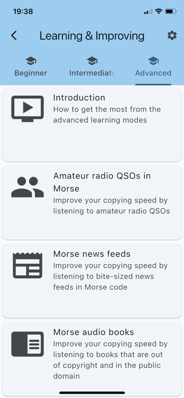 Aprendizaje avanzado
